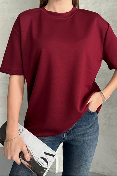 macharel jeans Υφασμάτινο κοντομάνικο μπλουζάκι Oversize Mold Oys