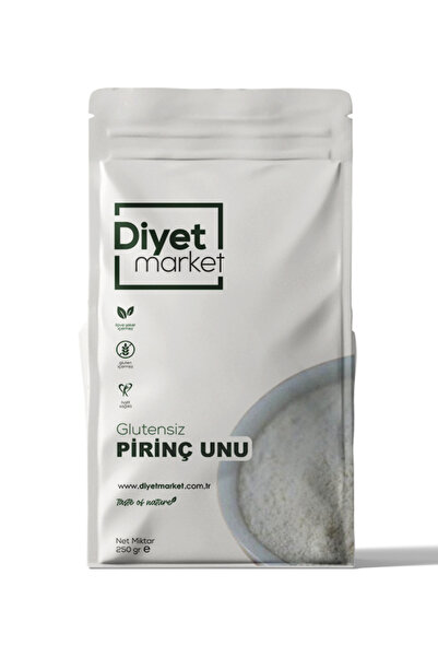 DİYET MARKET Glutensiz Pirinç Unu 250gr