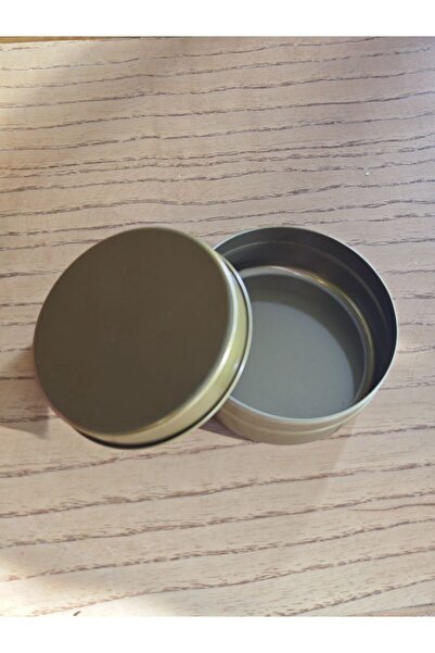 BST Altın Rengi Metal Kutu ( Teneke Kutu )