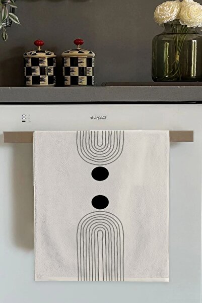 Viva Home Kemik Modern Fırın Mutfak Havlusu 30x50cm