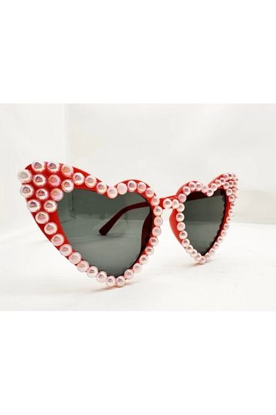 Teknosfer Γυαλιά νύφης Red Pearl Heart