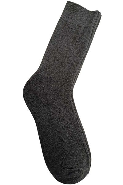 moa socks Мъжки дълги чорапи, 12 чифта, ликра - черно, опушено, тъмносиньо, сиво, памук