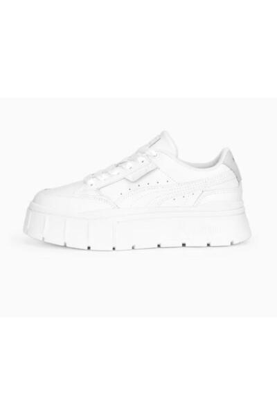 Puma Mayze Stack Soft Kadın Beyaz Spor Ayakkabı 39108304 I-32