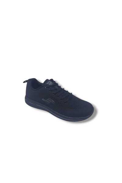 Jump 24938 Men's Black Memory Sole Walking Running Sports Shoes