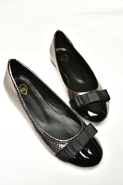 Fox Shoes Balerini de damă bronz 8726019507
