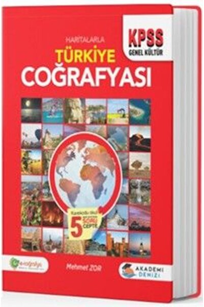Akademi Denizi KPSS Haritalarla Türkiye Coğrafyası