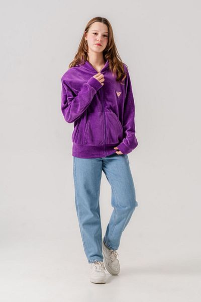 HAUSEkids Κοριτσίστικο 8-15 ετών Premium Velvet Jean - Μωβ