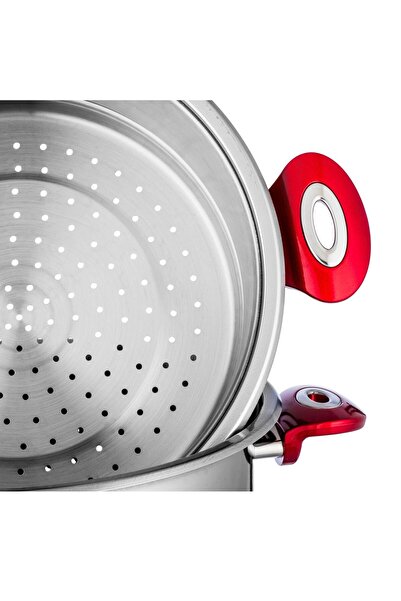 Dania Stainless steel pot 18/10 for mento, size 28 cm