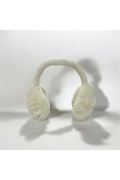 CNS Concept Premium Plush Earmuff - Unisex Adult and Child White