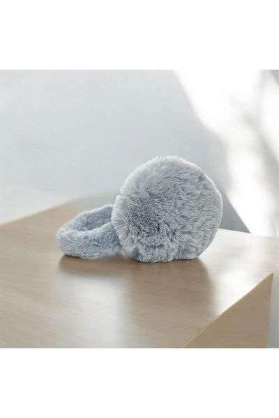 CNS Concept Gray Plush Earmuff - Unisex Adult and Child Premium
