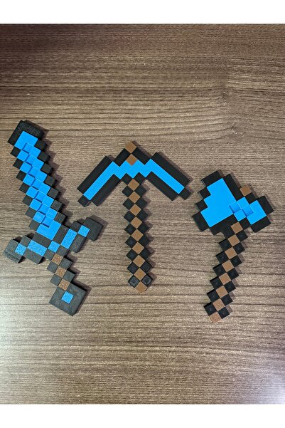 Tenzo Mc 20cm Kılıç-kazma- Balta Üçlü Elmas Set Maynkraft