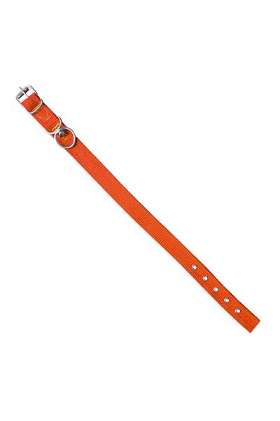 SAVEX Woven Dog Collar Orange 4*70 cm