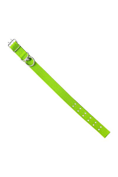 SAVEX Woven Dog Collar Green 5*80 cm