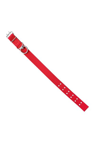 SAVEX Woven Dog Collar Red 5*80 cm