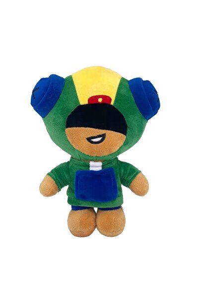 Schulzz Brawl Stars Leon Karakteri HQ Versiyon 21 CM İthal Peluş Oyuncak