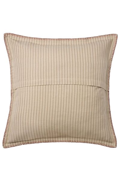 IKEA κάλυμμα μαξιλαριού, μπεζ-κόκκινο, 50x50 cm