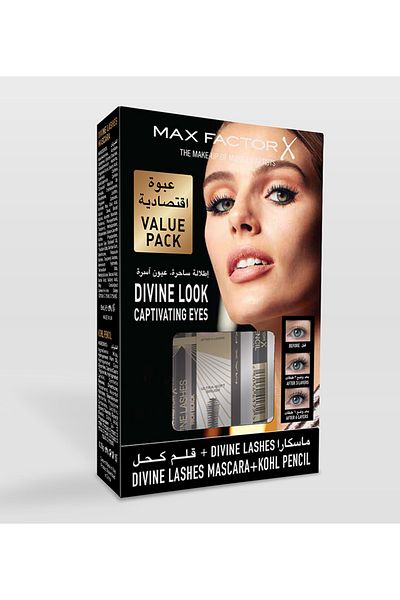 Max Factor X Divine Lashes Mascara & Kohl Pencil Set