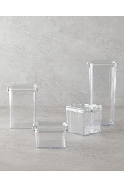 English Home 1800ml Clear Andy Plastic Storage Container