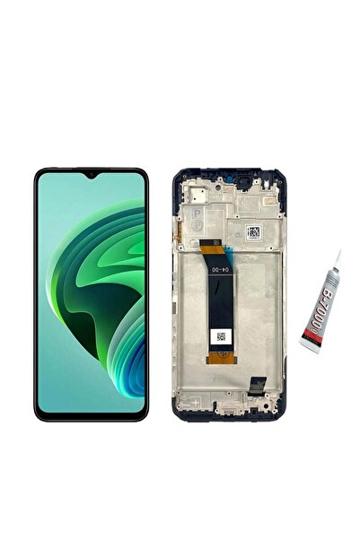 Generic Brand REDMI Note 11E شاشة تعمل باللمس (أسود) B7000 GLUE