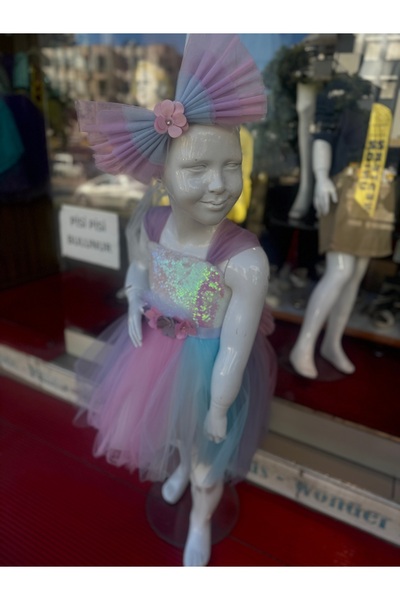 lindababykids Kız cocuk tüllü elbise