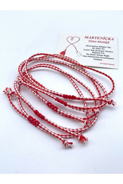 Concept HuBuTU Lottery Card Gelatin Gift Luxury Wish and Luck Bracelet Set (5 Pieces)