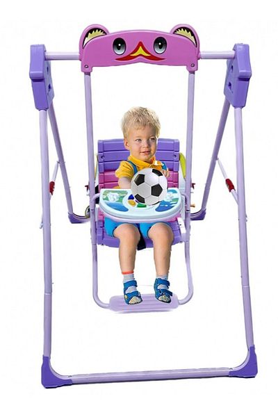 Fitness World Baby Swing, Indoor Outdoor Home Swing with Safety Seat, Infant Swing, Backyard Swing Sets, Set