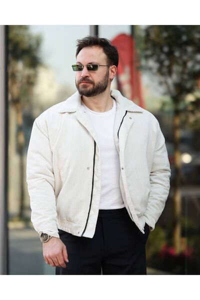 BASEL.CO Unisex Premium New Season Velvet Oversize Seasonal Bomber Lined Jacket