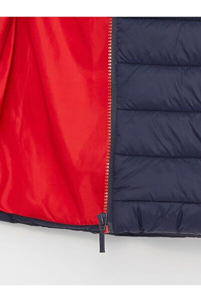 LC Waikiki Надувний жилет для хлопчиків Lcw Kids темно-синій з капюшоном