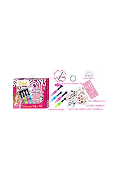 Tokidas Stamping Fun Tattoo Set