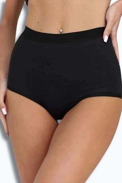 NİVEMESHOME Berrak 11656 Black Recovery Panties - Size L