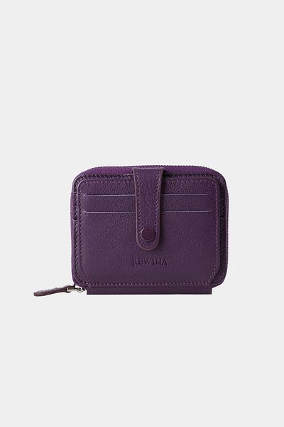 Lysande Genuine Real Leather Small Size Special Design Hand Stitched Portfolio Wallet