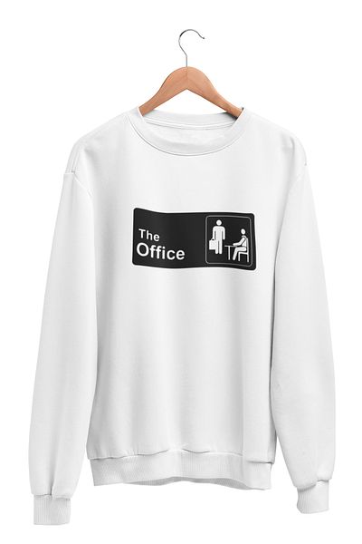 qoeuyl boutique Το Office Generic Printed Gift Crew Neck Unisex φούτερ