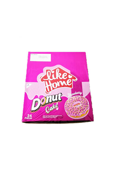 American Foods Like Home Çilekli Donut Cake 40 g 24 Adet