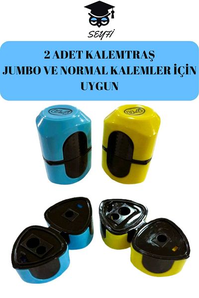 SEYFİKİRTASİYE 2 Pcs Pencilary Fit for Jumbo and Normal Pencilary
