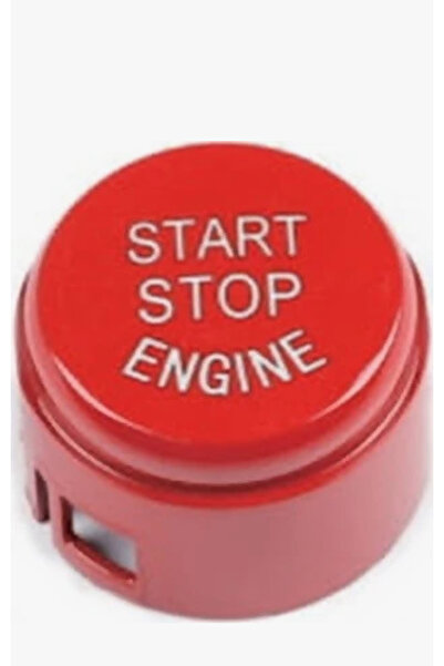 ARDSU Bmw F10 2010 -2012 Uyumlu Kırmızı Start Stop Tuş Kapağı