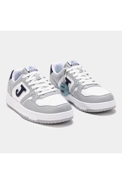 Joma Ανδρικά Αθλητικά Παπούτσια Λευκά Γκρι C.platea Low 2512 - Blanco Gris