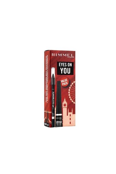 Rimmel London Promo Scandaleyes Exaggerate Liquid Eyeliner + 24Hr Wp Khol Kaja