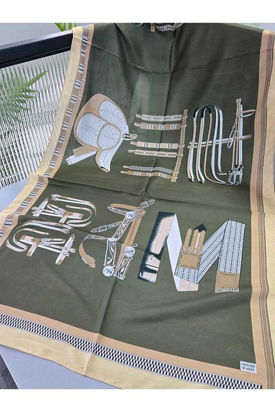 Oxygen Scarfs H Patterned Cotton Soft Shawl