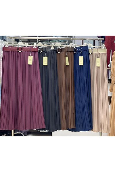 Zeynep Butik Πλισέ φούστα κρεπ 92 cm - 1660