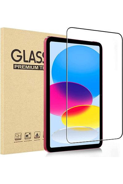 AWH واقي شاشة لجهاز iPad 10th Gen 2022، صلابة 9H، مقاوم للخدش، متوافق مع القلم الرصاص