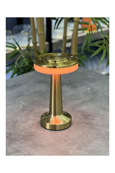 ACAR Lüx Metal Şarjlı Masa Lambası