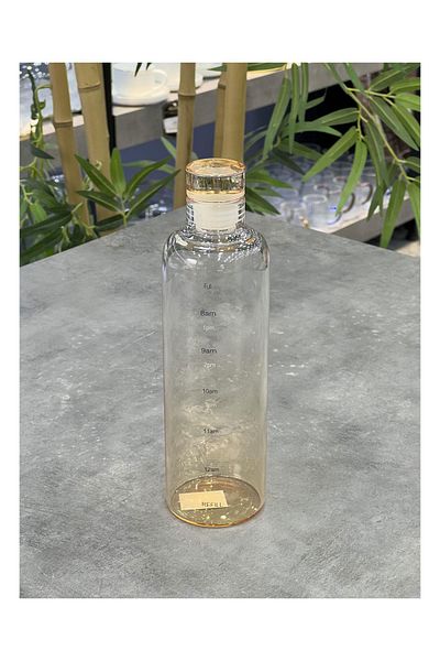 Doğudeko Lux Detox Glass Orange Flask 500 ml