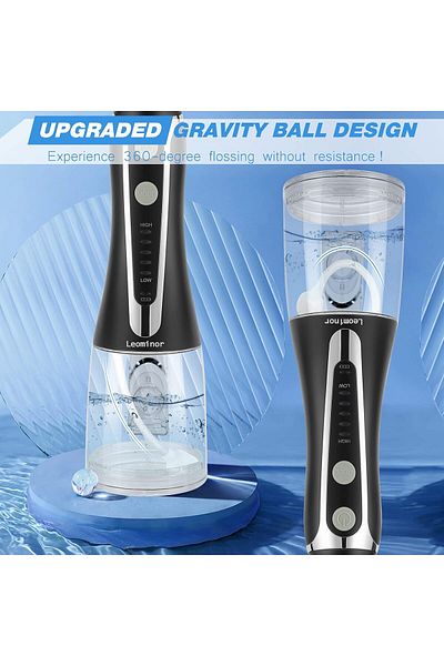 AWH Cordless Water Flosser, Upgraded Electric Oral Irrigator, IPX7 Waterproof, 7 Jet Tips,Travel Bag