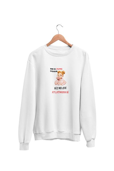 qoeuyl boutique Αυτό το επιπλέον επιπλέον επιπλέον διασκεδαστικό δώρο με στάμπα με λαιμόκοψη Unisex φούτερ