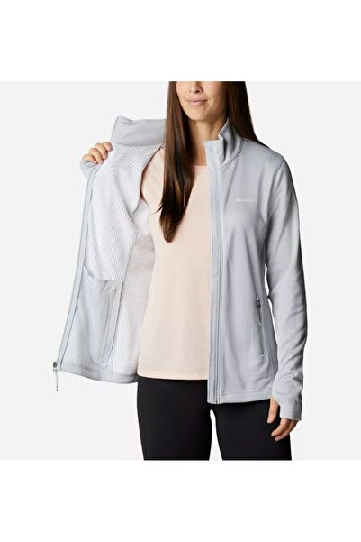 Columbia W Park View Grid Fleece Full Zip Kadın Polar