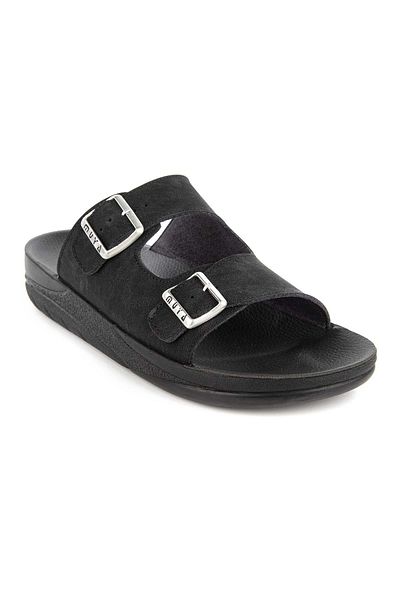 Muya Ditta Anatomical Sole 4 Season Men's Slippers - Black