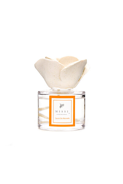 Missi 100 ml Gül Seramik Taşlı Savon De Marsıelle Oda/banyo Kokusu