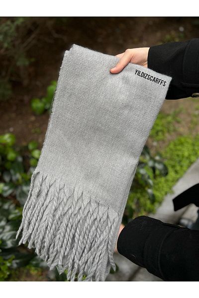 YILDIZ SCARFS Eșarfă unisex din lână premium pufosă
