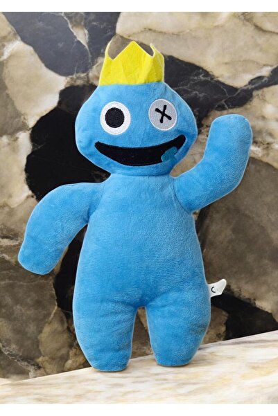 e-life shop İthal Kumaş Sesli Müzikli Rainbow Friends Figür Peluş Oyuncak Uyk...