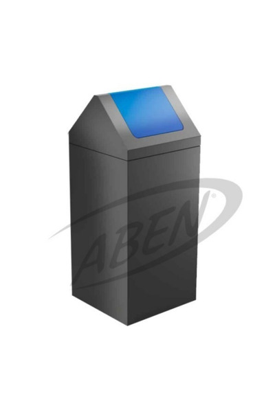 abencelik Tekli Metal Sıfır Atık Kutusu Geri Dönüşüm Çöp Kovası